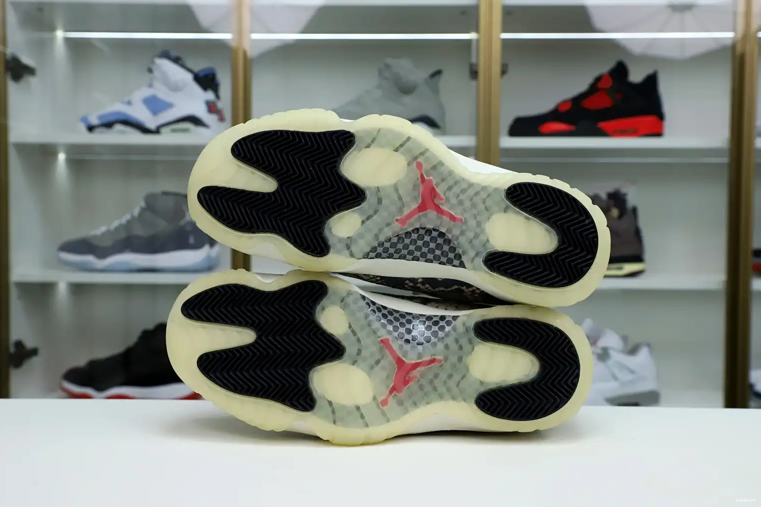 LOW AIR SNAKESKIN JORDAN LIGHT 11 Kimikick BONE 0530